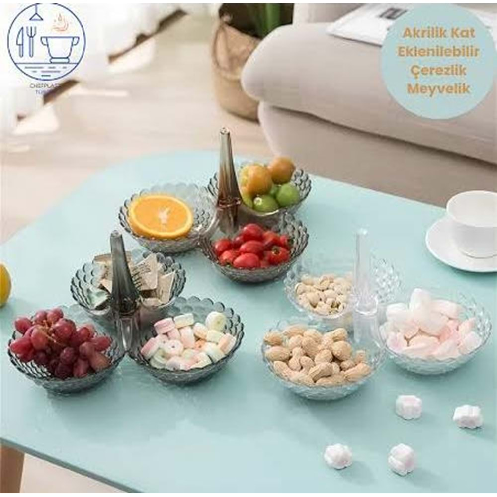 AKRİLİK KATLI ÇEREZLİK *24